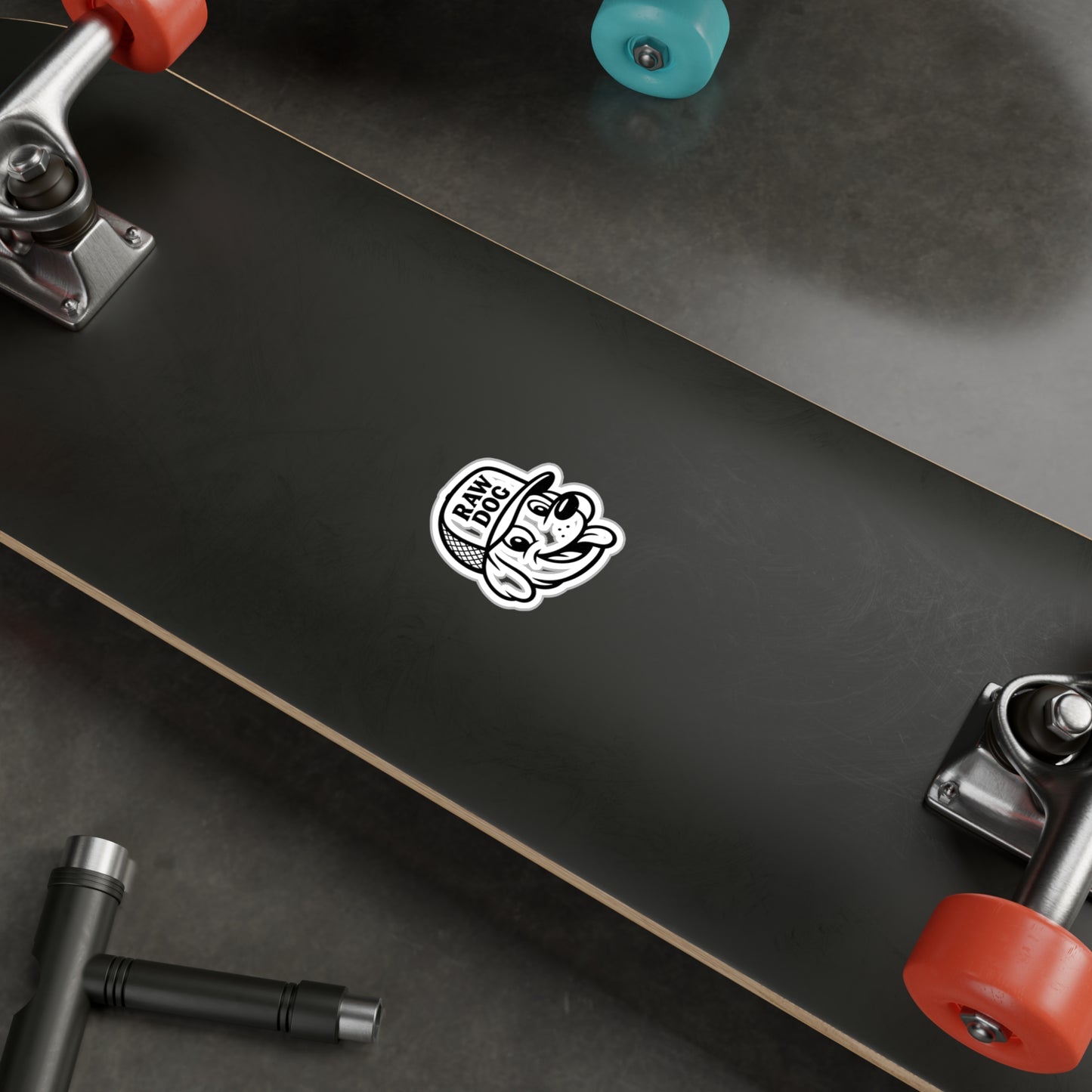 Raw Dog Vinyl Sticker