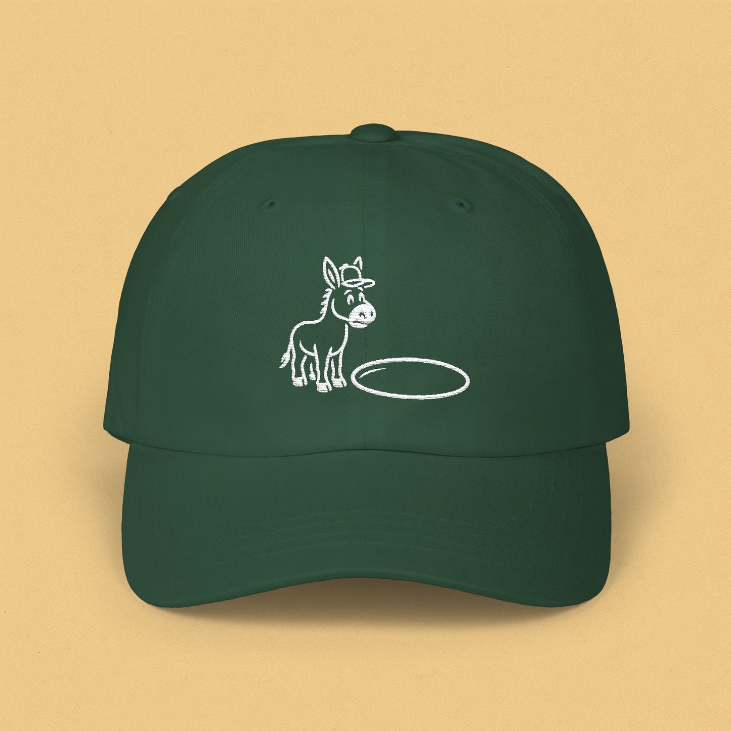 Donkey + Hole... you get it? Classic Dat Cap